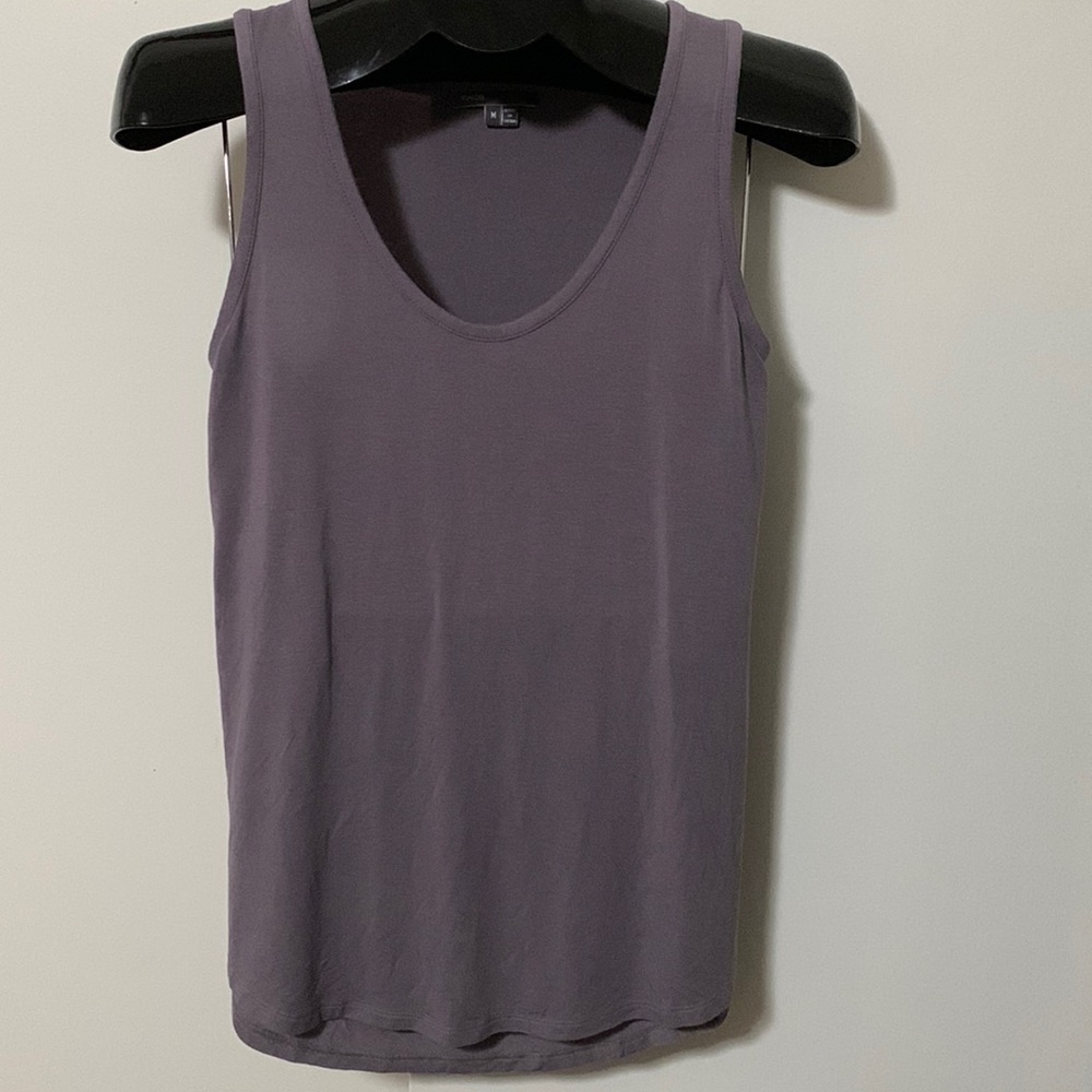 Vince purple dusk tank top, size M